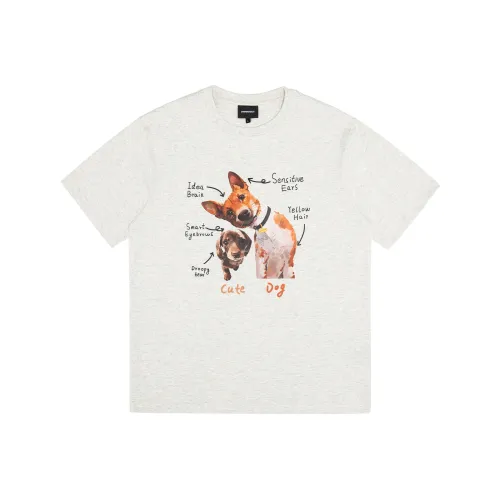 WORKSOUT Рукав с оборванным плечом Короткий рукав Т-рубашка Унисекс