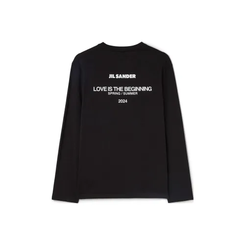 JIL SANDER Черные Женские Рубашки T