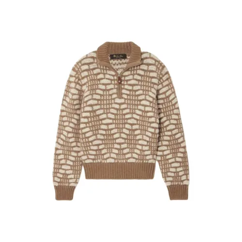 Loro Piana Коричневые Женские Свитеры