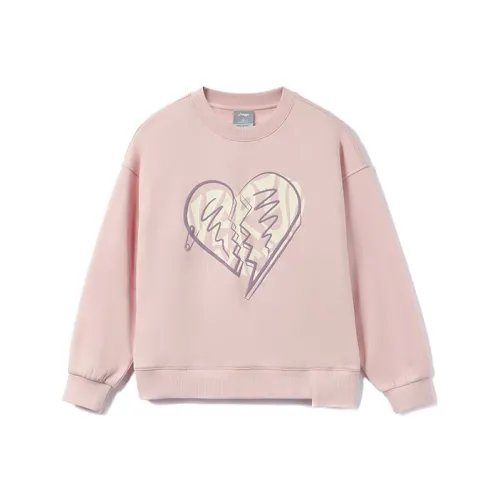 LINING Sports Fashion Collection Толстовка Женская Water Light Pink