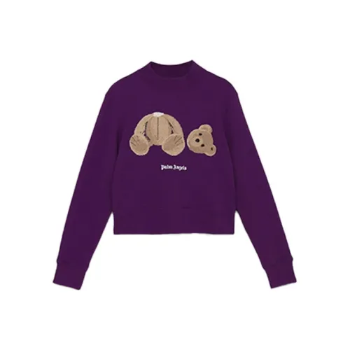 PALM ANGELS Фиолетовый Женские Свитшоты