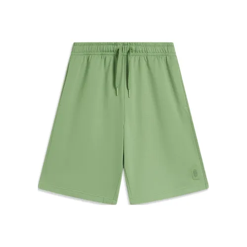 LINING Sports Trend Series Повседневные шорты Мужские Камень Моховый зеленый