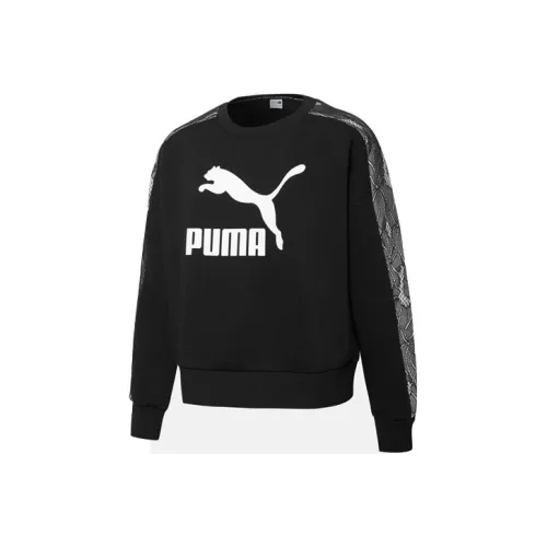 PUMA Черные Женские Свитшоты