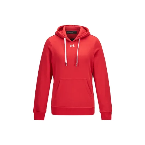 Under Armour Женские Толстовки Красного Цвета