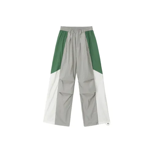 UNVESNO Спорт Серо-зеленый Унисекс Повседневные брюки