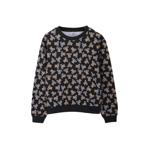 MOSCHINO Черные Женские Свитшоты