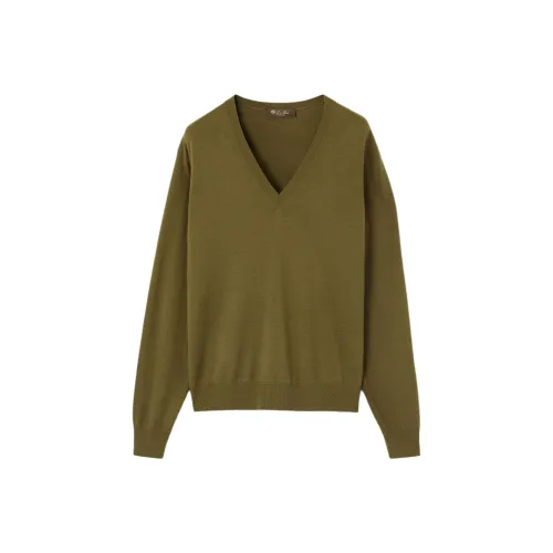 Loro Piana Зеленые Женские Свитеры