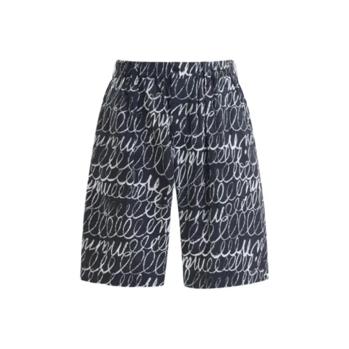 Marni FW24 Повседневные шорты Мужские Черные