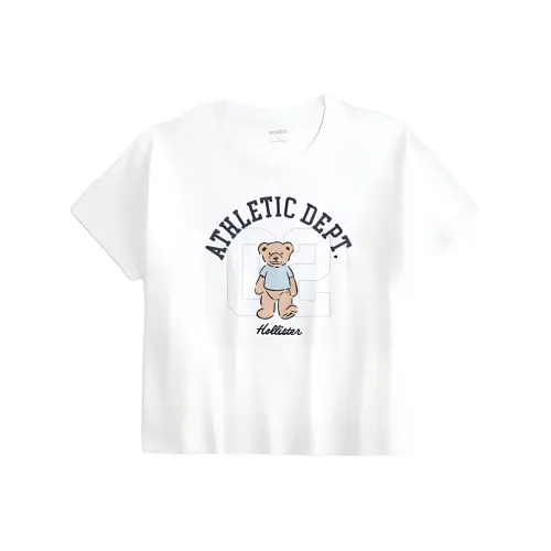 Hollister T-рубашка Женская Белая