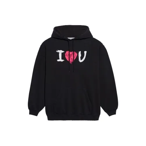 BALENCIAGA Черные Женские Свитшоты