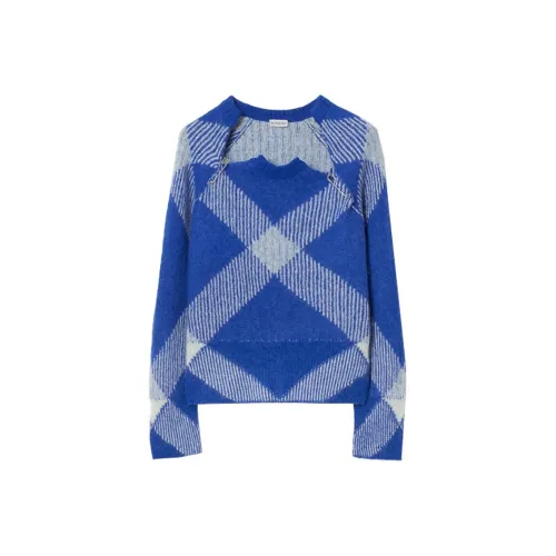 Burberry FW23 Свитер Женский Синий