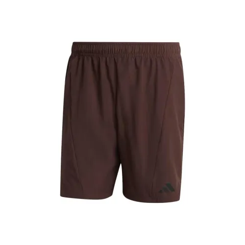 Adidas Дизайнерские Шорты для Тренировок Повседневные Шорты Мужские Shadow Коричневый