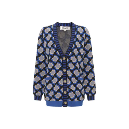 DVF Diane Von Furstenberg Трикотаж Женский Синий