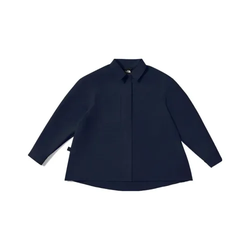 The North Face Темно-синие Женские Рубашки