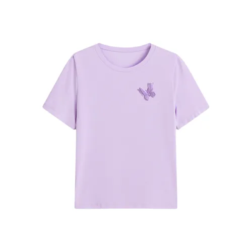 LUYOUYE Стандартная T-рубашка Женская Таро Фиолетовый