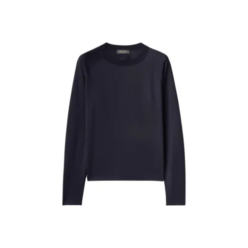 Loro Piana Морской синий Женские Свитеры