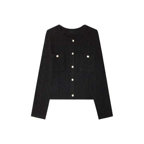 THE SEA LIFE Трикотаж Женский Черный Маг