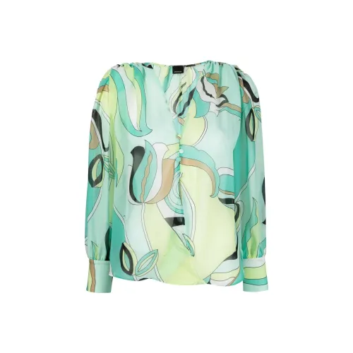 PINKO Зеленые Женские Футболки