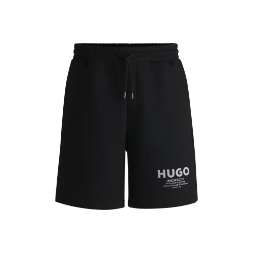 Hugo Boss Черные Мужские Повседневные Шорты