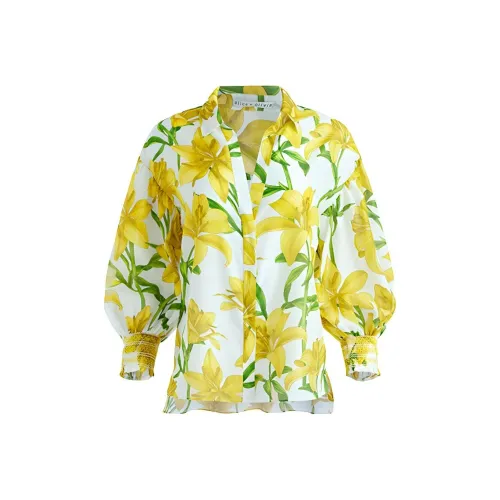 ALICE+OLIVIA SS24 Рубашка Женская Многоцветная