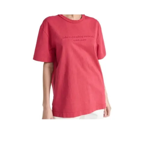 alexander wang Светло-розовые Женские Рубашки T