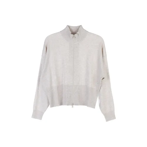Brunello Cucinelli Бежевые Женские Свитеры