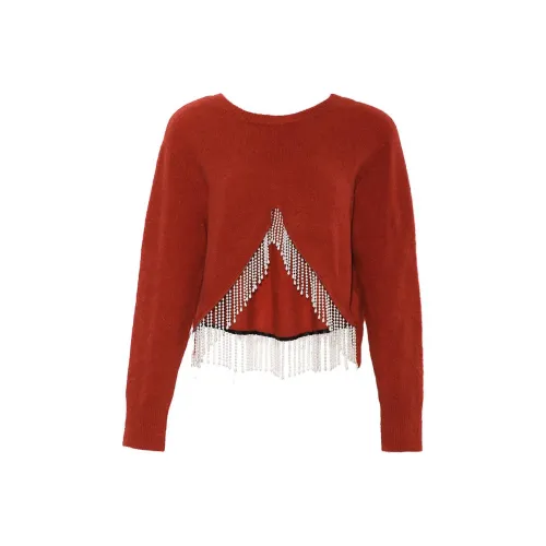 LIANCAN Красный Женские Свитеры