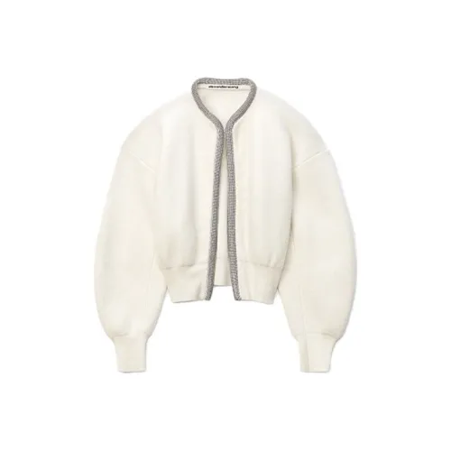 Alexander Wang FW21 Кашемир Свитер Женские Белые
