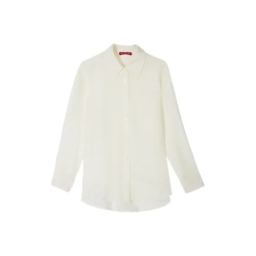 THE SEA LIFE Рубашка Женская Облачный Белый