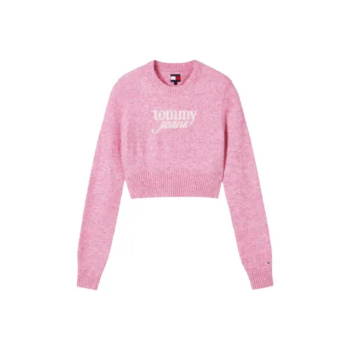 Tommy Hilfiger Розовые Женские Свитеры