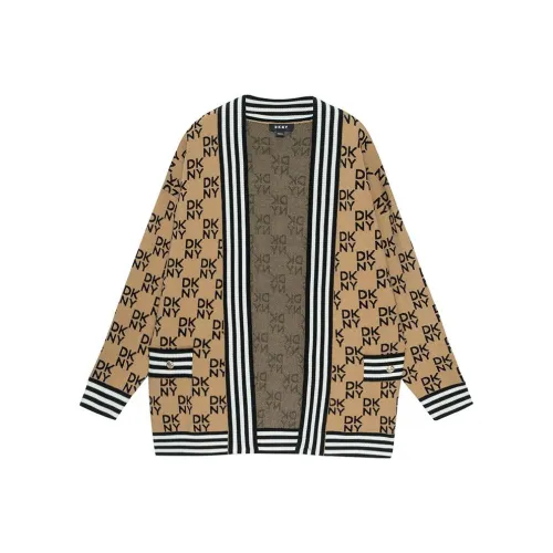 DKNY Свитер Женский Средний Кофейный