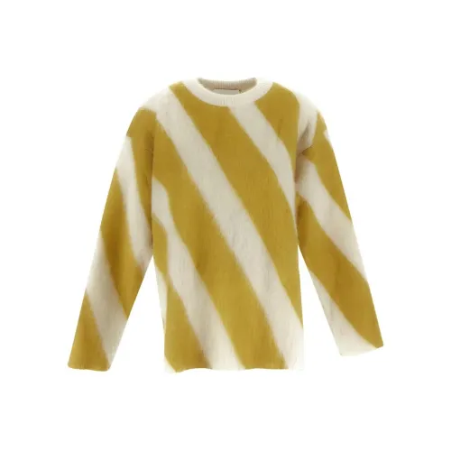 JIL SANDER Желтые Женские Свитеры