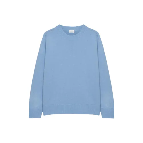 ARITZIA WILFRED Isabelle Шерсть Кашемир Свитер Женские Васильковый синий Васильковый синий