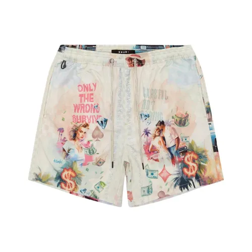Ksubi Экрю Мужские Повседневные Шорты