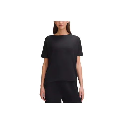 lululemon Back in Action T-Shirt Женская Черная