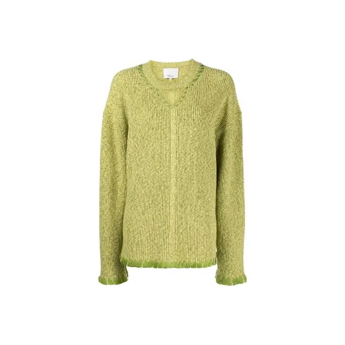 3,1 PHILLIP LIM Зеленые Женские Свитеры