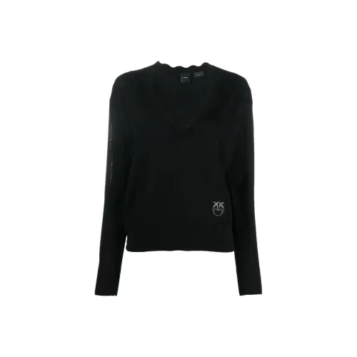 PINKO Черный Женские Кашемировые Свитеры