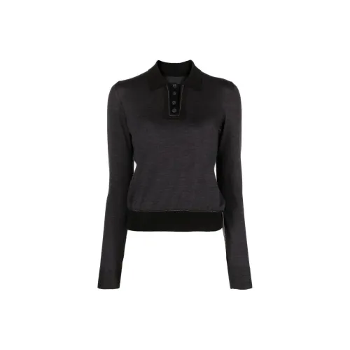 Maison Margiela Темно-серый Женская Трикотажная Одежда