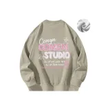 Флисовая подкладка, мох зеленый