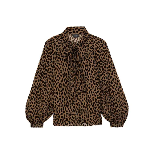 Kate Spade FW23 Рубашка Женская Коричневая