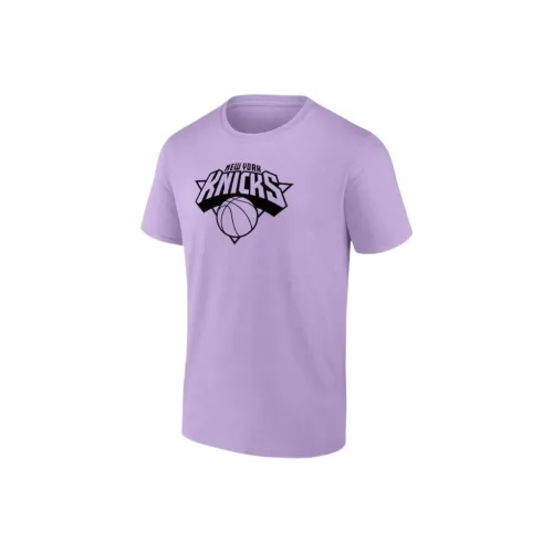 NBA Fanatics New York Knicks MONO Логотип GRAPHIC TANK Топ Баскетбольная Джерси Мужская Фиолетовая