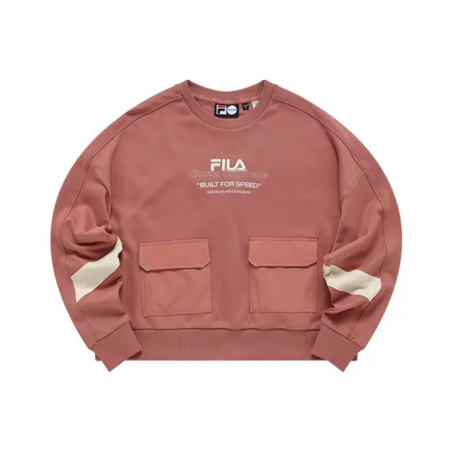 FILA FUSION Грязно-розовый Женские Свитшоты
