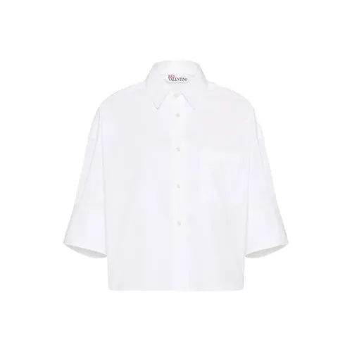 RED VALENTINO SS22 Рубашка Женская Белая