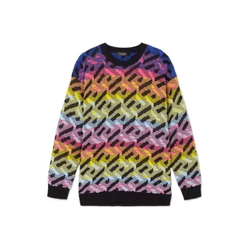 VERSACE SS22 Кашемировый свитер женский многоцветный