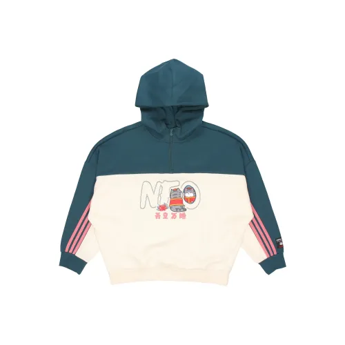 ADIDAS NEO adidas neo CNY Collection Вода Утка Зеленый Женские Свитшоты