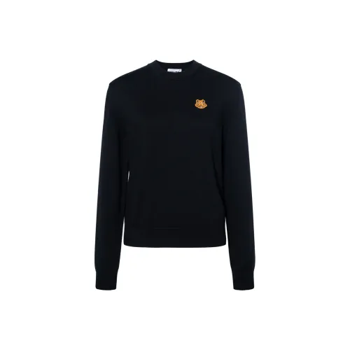 KENZO Classic Tiger Head FW20 Трикотаж Женский Черный