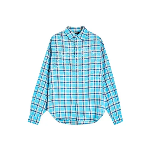 Ed Hardy SS24 Рубашка Женская Mabry Blue