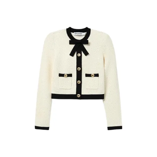 Self Portrait Sweater Женская Белый и Черный