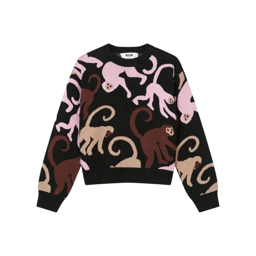 MSGM Черные Женские Свитеры