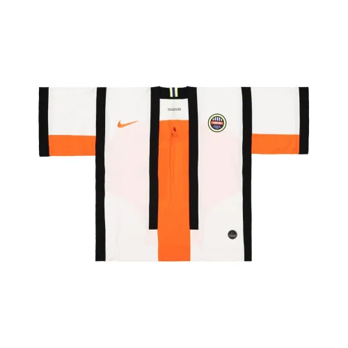 Nike x AMBUSH Рубашка Женская Белая Черная Оранжевая Многоцветная